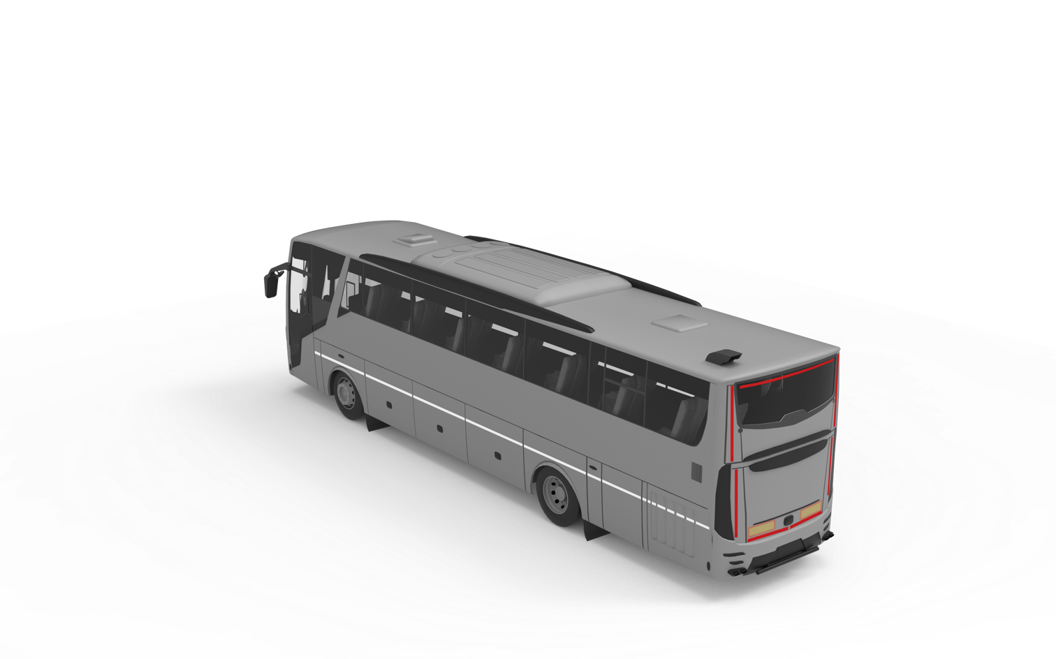 Otobüs Kontur Şeritleri